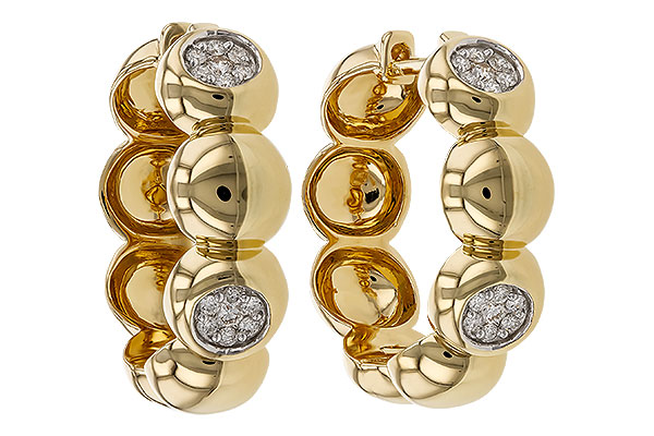 E329-68814: EARRINGS .20 TW