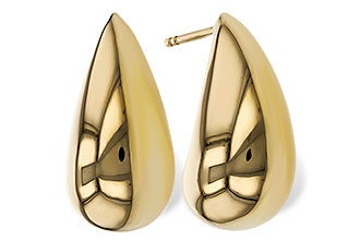 E329-69677: GOLD EARRINGS (20MM)