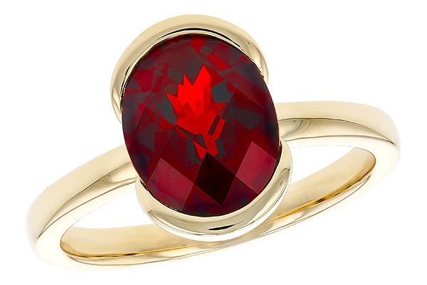E330-55123: LDS RG 2.95 GARNET (10X8MM)