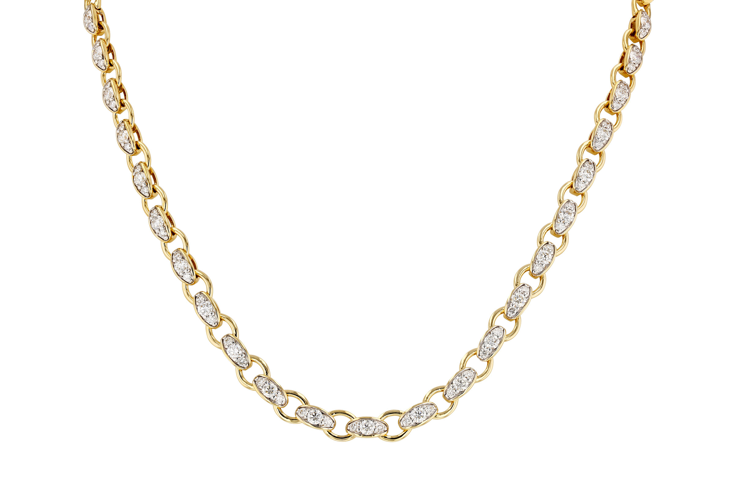 E330-56923: NECKLACE 3.18 TW (17.25")
