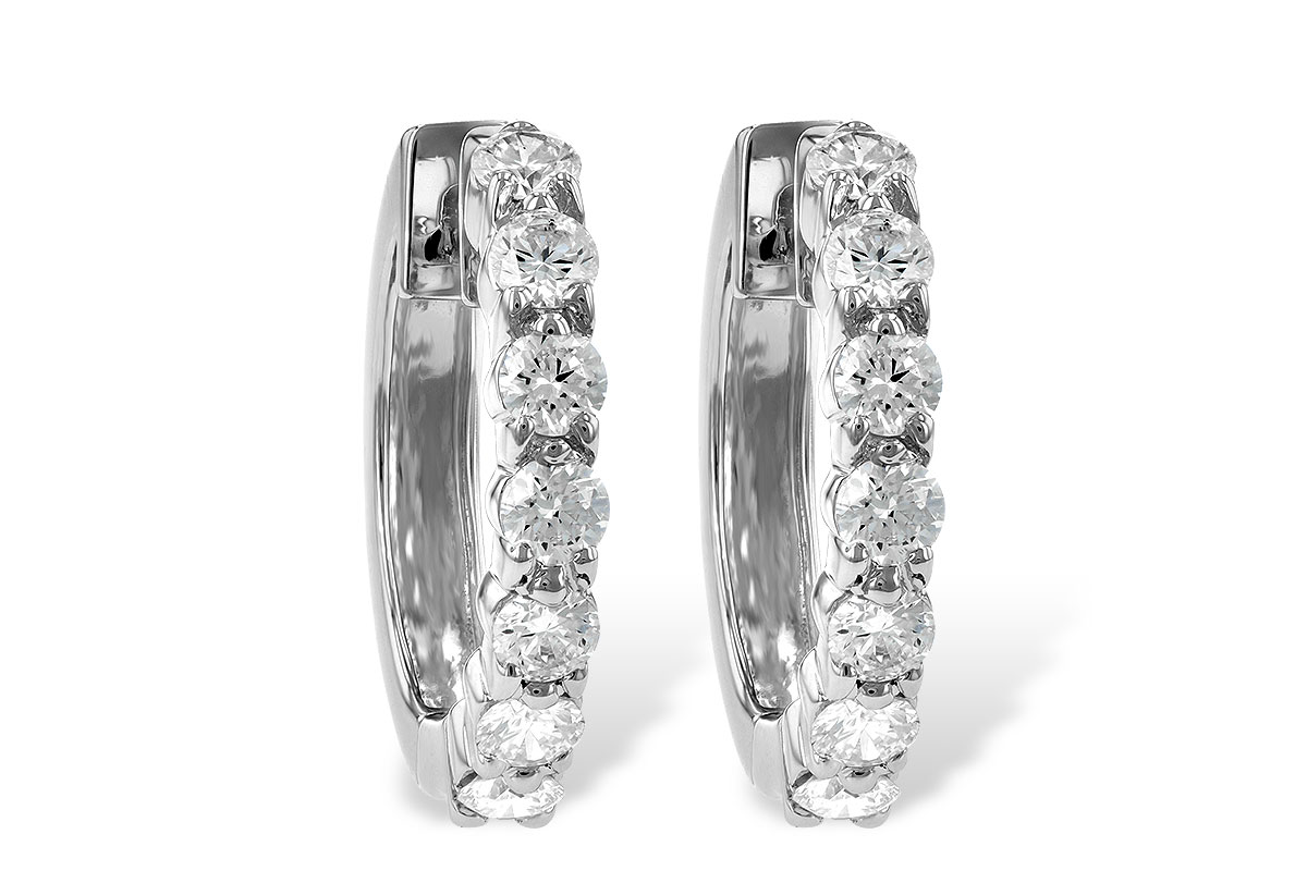 F056-03286: EARRINGS 1.00 CT TW