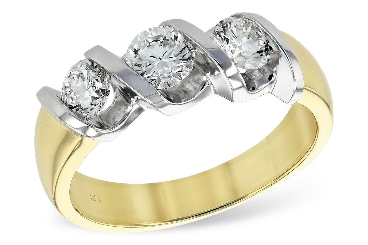 F147-88732: LDS WED RG .40 BR 1.00 TW