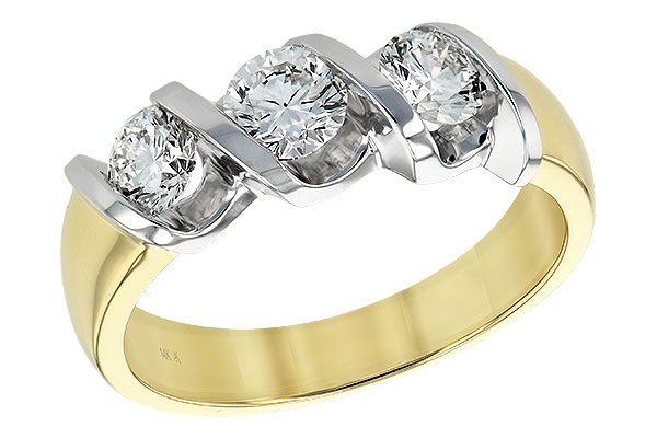 F147-88732: LDS WED RG .40 BR 1.00 TW