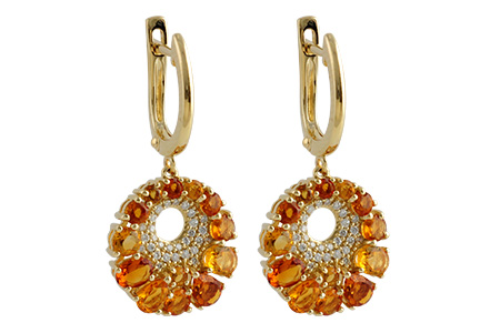 F242-44250: EARR 2.05 CITRINE 2.30 TGW