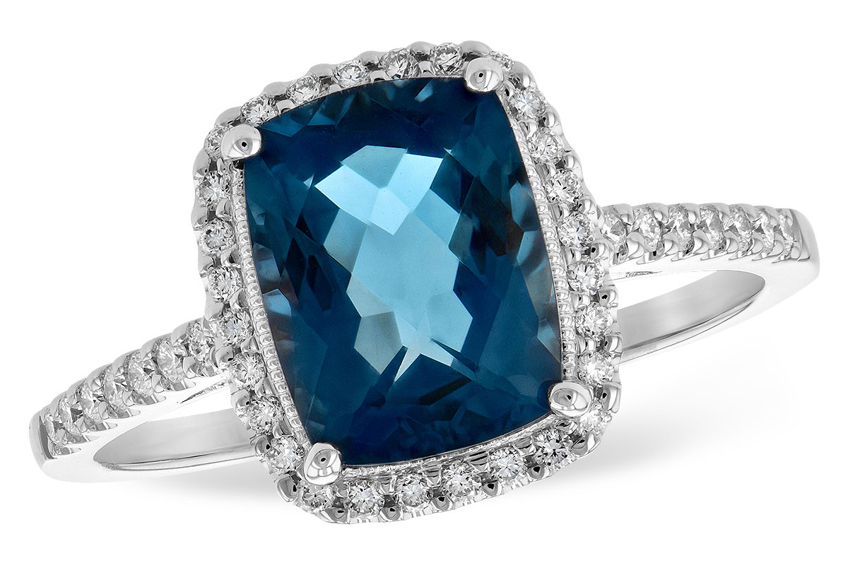 F244-26986: LDS RG 2.42 LONDON BLUE TOPAZ 2.62 TGW