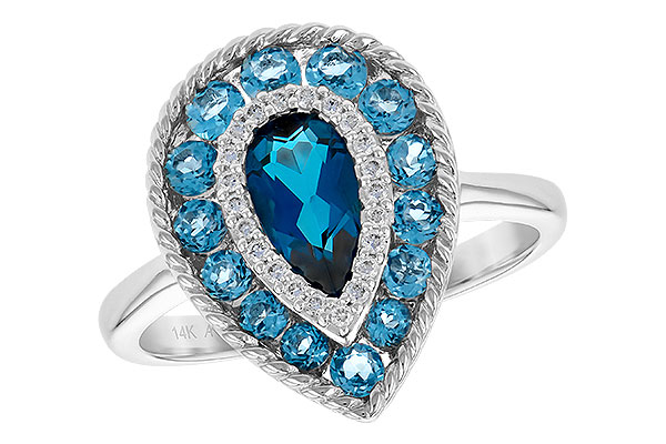 F245-13350: LDS RG 1.52 TW BLUE TOPAZ 1.60 TGW