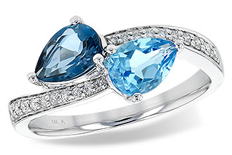 F245-16050: LDS RG 1.52 BLUE TOPAZ 1.66 TGW