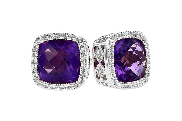 F327-83277: EARR 1.70 TW AMETHYST