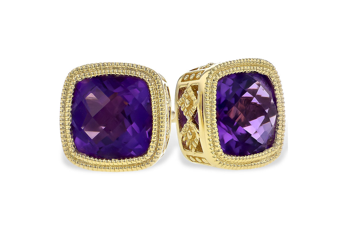 F327-83277: EARR 1.70 TW AMETHYST