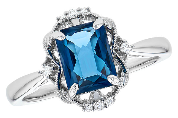 F327-85123: LDS RG 1.70 LONDON BLUE TOPAZ 1.76 TGW