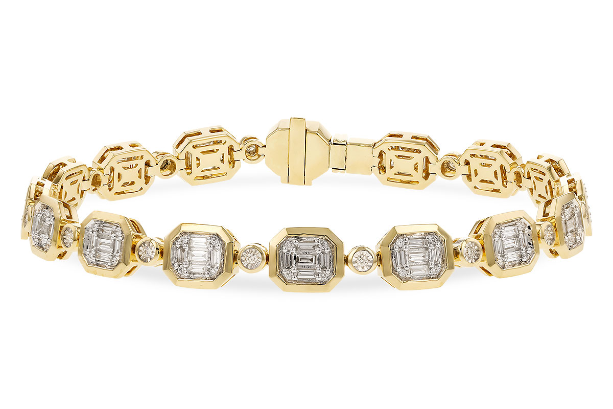 F329-64232: BRACELET 1.02 BAG 1.30 TW (7")