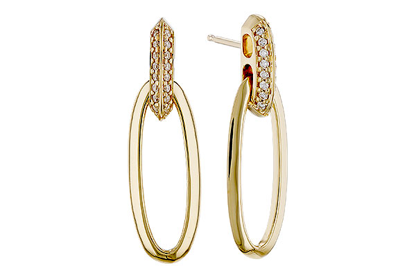 F329-67823: EARRINGS .15 TW