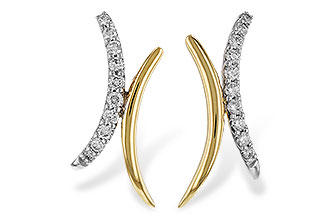 F329-68795: EARRINGS .15 TW