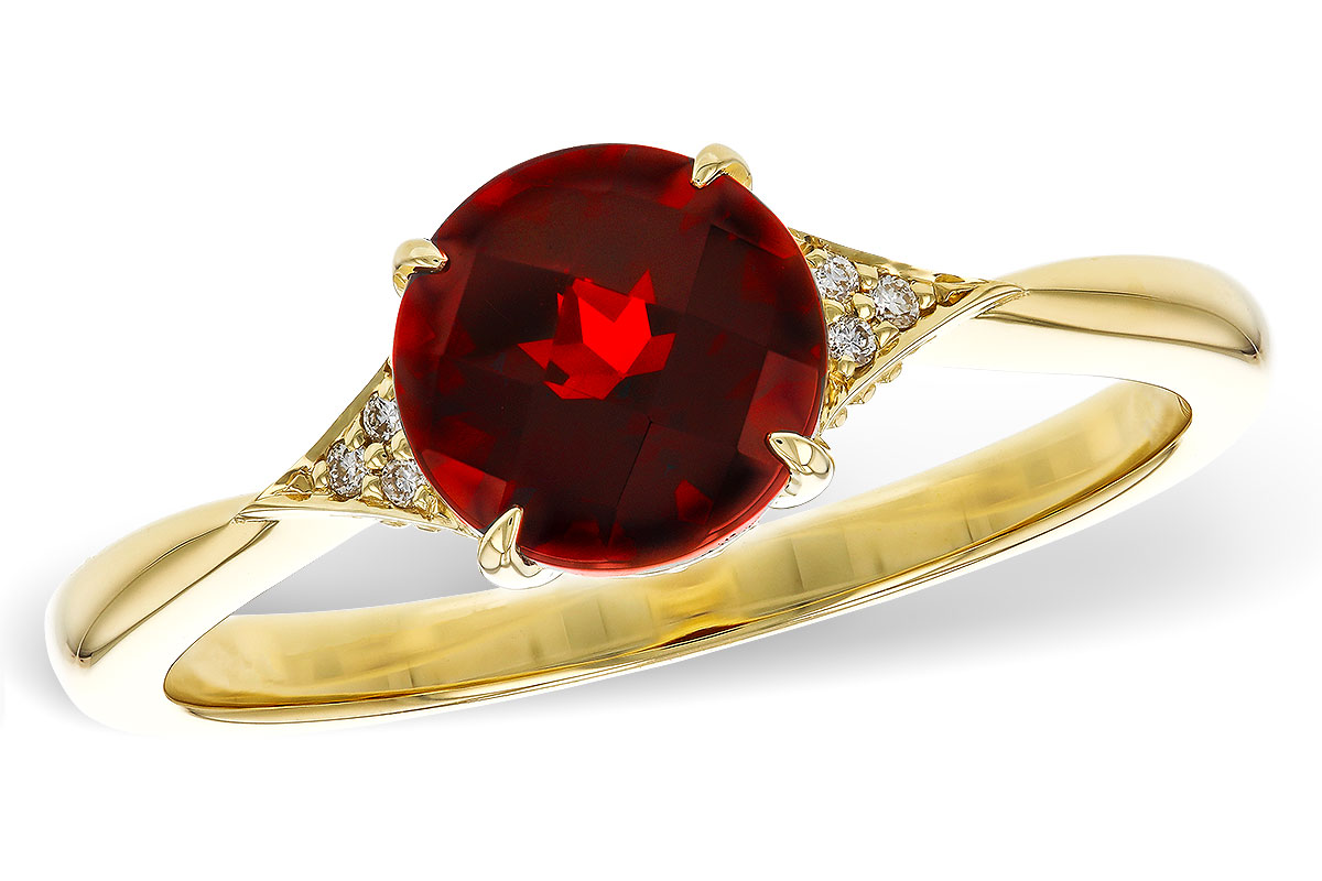 F329-70568: LDS RG 1.46 GARNET 1.48 TGW (7MM RD)
