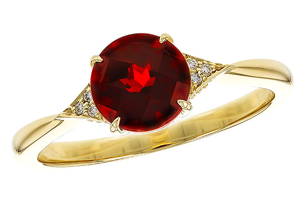F329-70568: LDS RG 1.46 GARNET 1.48 TGW (7MM RD)