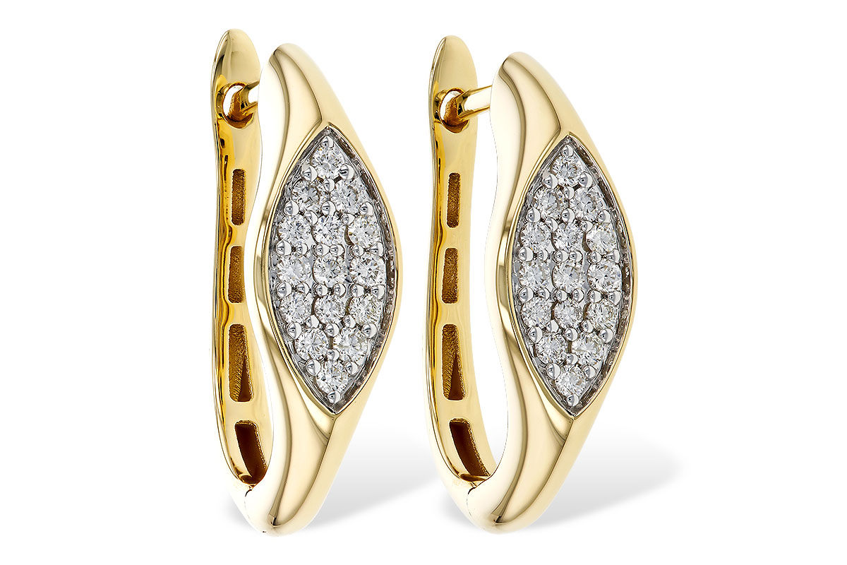 F329-71459: EARRINGS .25 TW