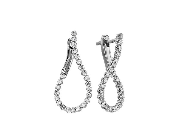 F330-55141: EARRINGS .50 TW