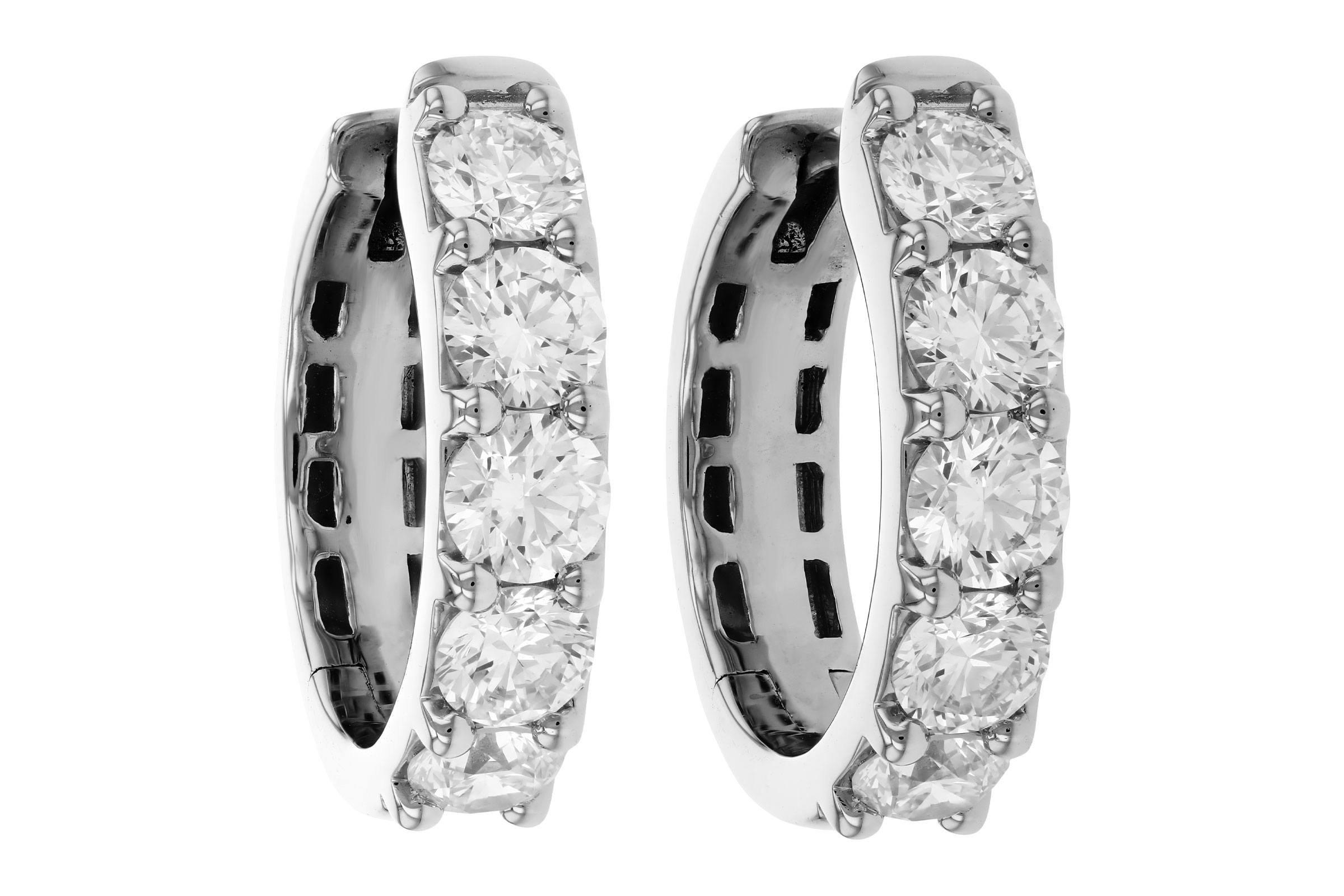 F330-56059: EARRINGS 2.00 TW