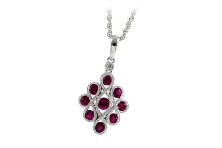 G241-47886: NECK .85 RUBY .87 TGW