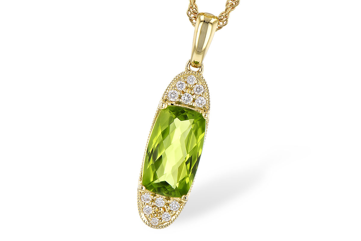 G327-89650: NECK 1.90 PERIDOT 2.00 TGW