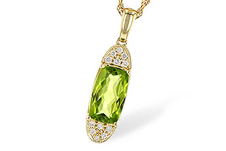 G327-89650: NECK 1.90 PERIDOT 2.00 TGW