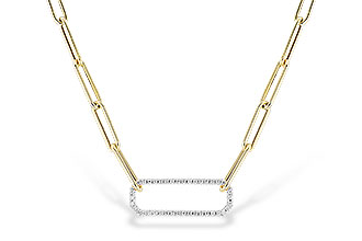 G328-73359: NECKLACE .50 TW (17 INCHES)