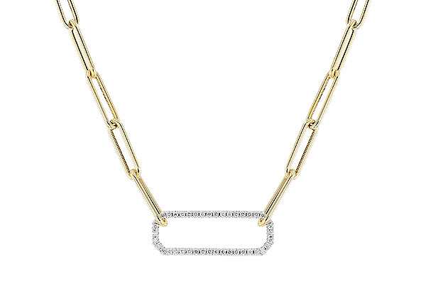 G328-73359: NECKLACE .50 TW (17 INCHES)