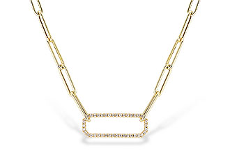 G328-73359: NECKLACE .50 TW (17 INCHES)