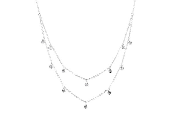 G328-74259: NECKLACE .22 TW (18 INCHES)