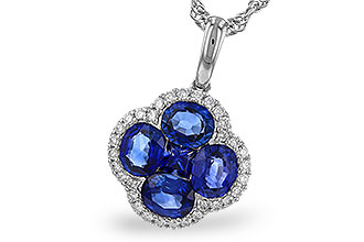 G329-65177: NECKLACE 1.72 SAPPHIRE 1.87 TGW
