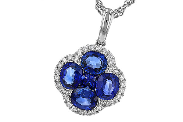 G329-65177: NECKLACE 1.72 SAPPHIRE 1.87 TGW