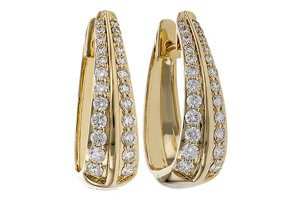 G329-66950: EARRINGS 2.00 TW