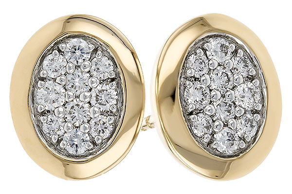 G329-70568: EARRINGS .39 TW