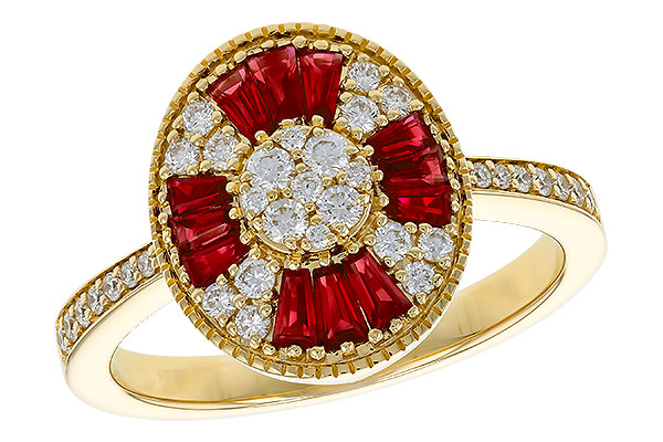 G329-70623: LDS RG .54 TW RUBY .84 TGW