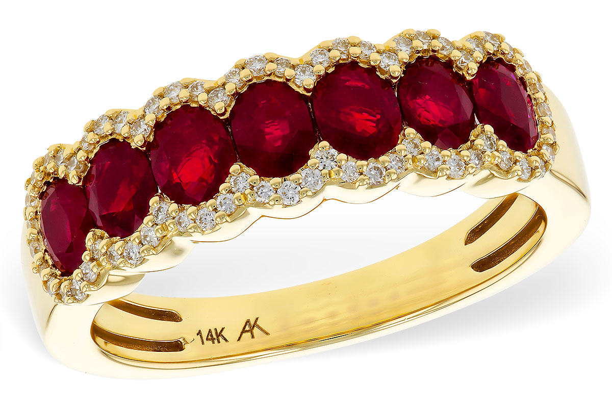 G329-71468: LDS WED RG 1.40 TW RUBY 1.57 TGW