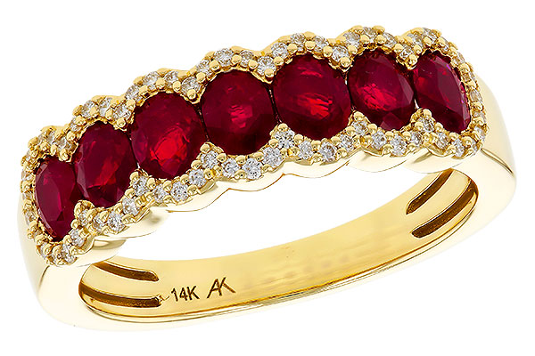 G329-71468: LDS WED RG 1.40 TW RUBY 1.57 TGW