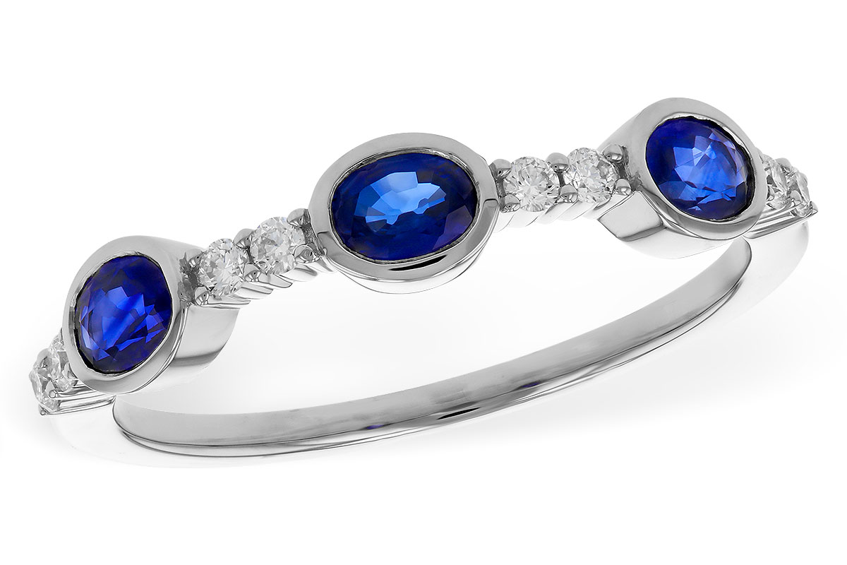 G329-72368: LDS WED RG .72 TW SAPP .84 TGW