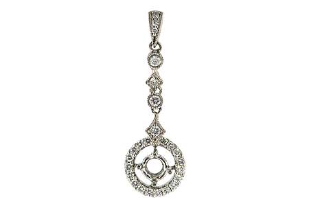 H061-49650: SEMI PENDANT .27 TW