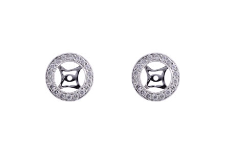 H238-78750: EARRING JACKET .32 TW (FOR 1.50-2.00 CT TW STUDS)