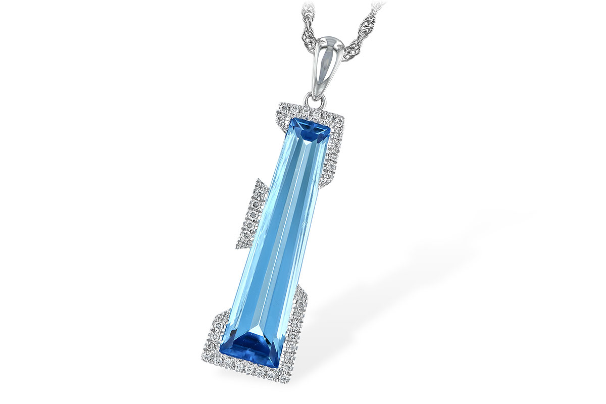 H244-20550: NECK 5.18 BLUE TOPAZ 5.28 TGW