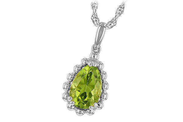 H244-22441: NECKLACE 1.30 CT PERIDOT