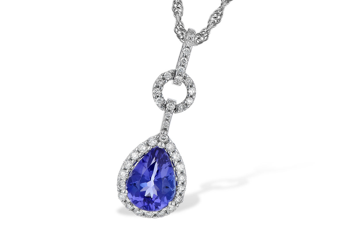 H245-16004: NECK .95 TANZANITE 1.14 TGW