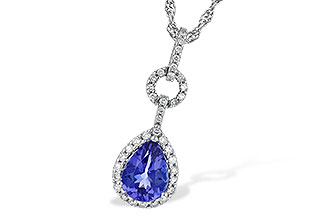 H245-16004: NECK .95 TANZANITE 1.14 TGW