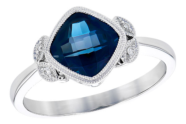 H327-90613: LDS 1.63 LONDON BLUE TOPAZ 1.65 TGW