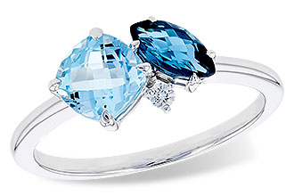 H328-75132: LDS RG 1.49 TW BLUE TOPAZ 1.52 TGW