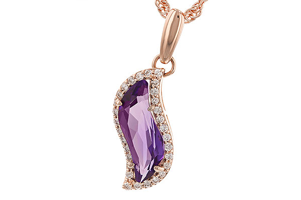 H328-76968: NECK 1.34 TW AMETHYST 1.48 TGW