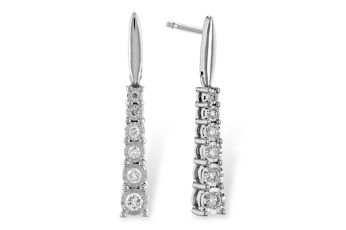 H328-81468: EARRING .20 TW