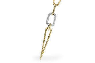 H329-66032: NECKLACE .14 TW