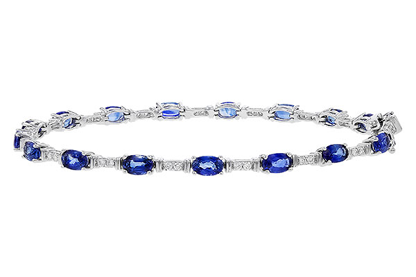 H329-66086: BRACELET 4.92 SAPPHIRE 5.24 TGW (7")