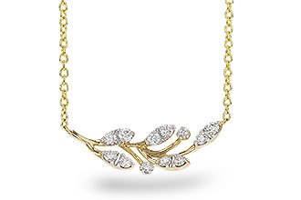 H329-66913: NECKLACE .32 TW